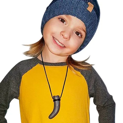 Necklaces Munchables Dino Tooth Chew Necklace