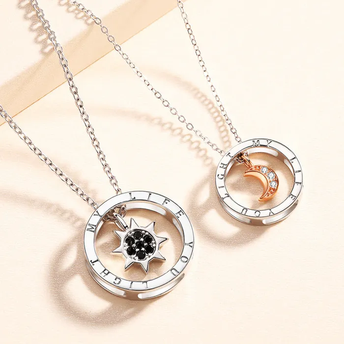 Couple You Light Up My Life Necklaces