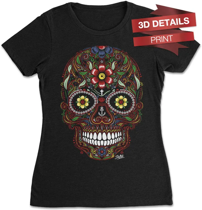 Rings Zapps Clothing Calavera Sugar Skull Apparel