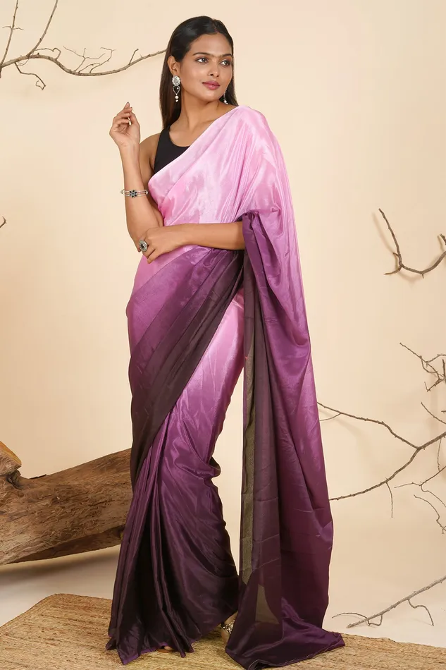 Teejh Earrings Teejh Velvet Vista PreDraped Saree