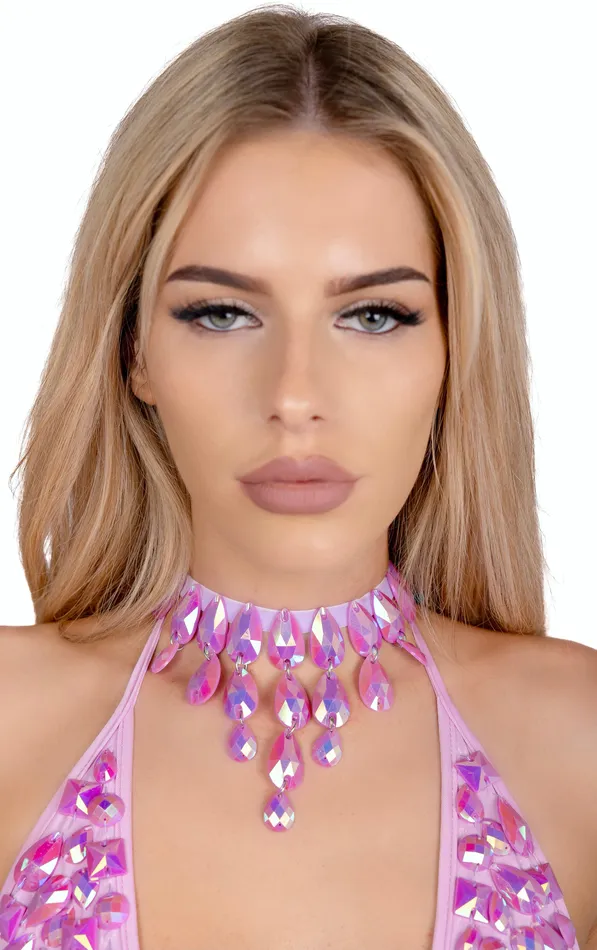 THE LUMI SHOP Necklaces Lavender Pixie Gem Necklace THE LUMI SHOP Necklaces Lavender Pixie Gem Necklace
