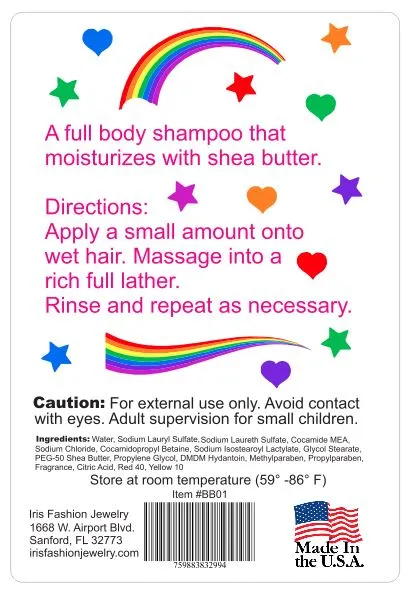 Earrings BB01 Rainbow Mist Shampoo 04 Earrings BB01 Rainbow Mist Shampoo 04