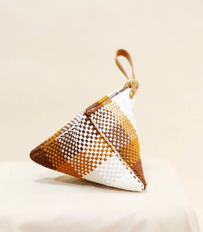 Earrings Rags2Riches Puso Pyramid Handbag