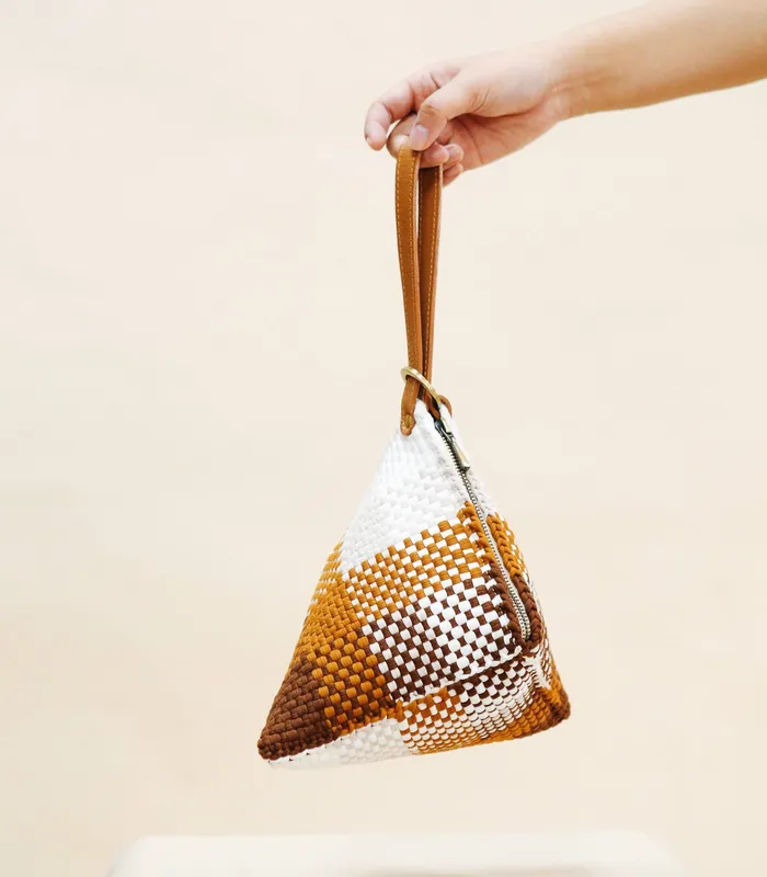 Earrings Rags2Riches Puso Pyramid Handbag