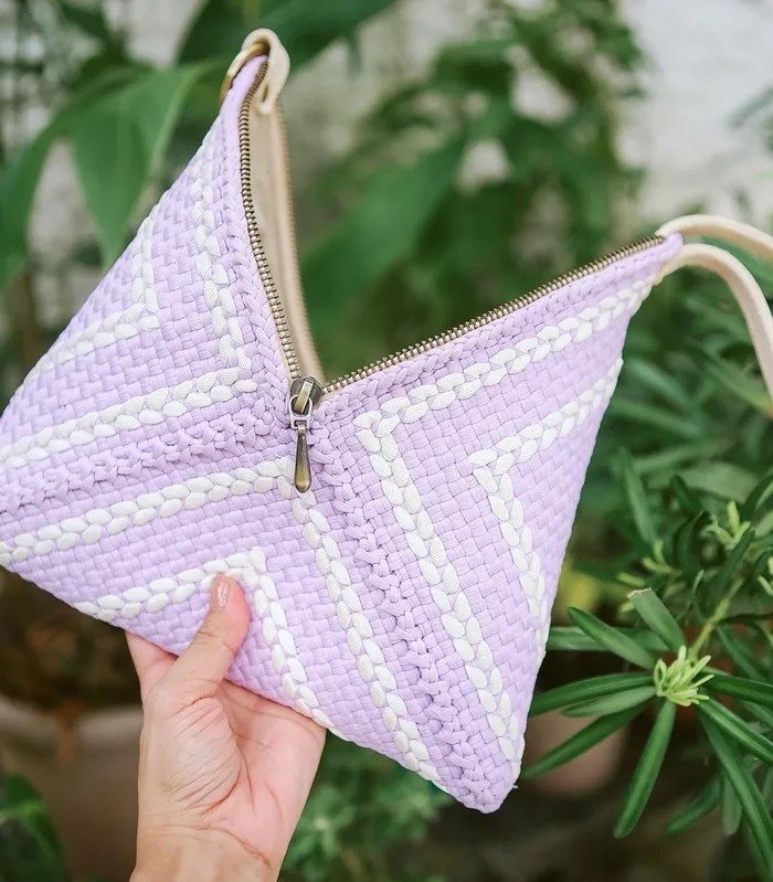 Earrings Rags2Riches Puso Pyramid Handbag