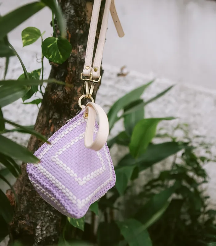 Earrings Rags2Riches Puso Pyramid Handbag