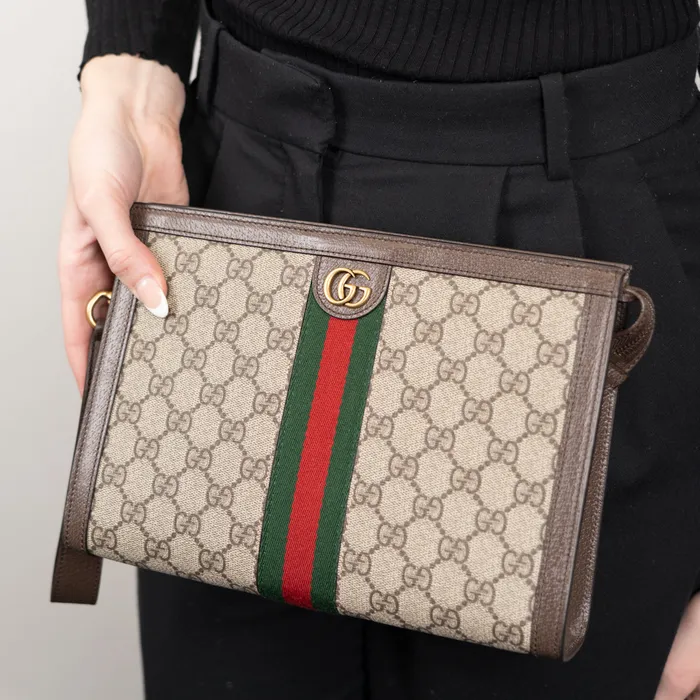 PreOwned Gucci GG Ophidia Pouch Gucci Earrings