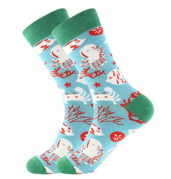 Rings POLLY SF655 Pale Blue Under the Sea Socks