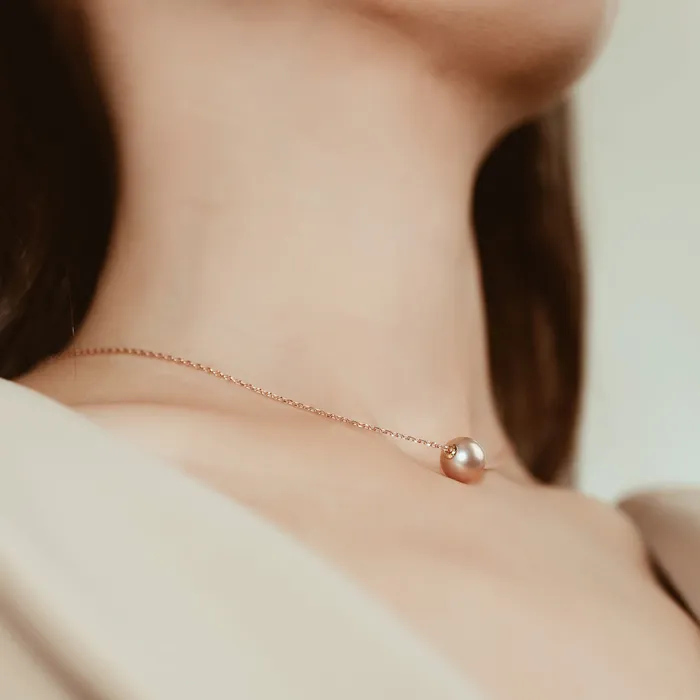 Sterling Silver Interchangeable Necklace WN00469 Possibilities Pearly Lustre Necklaces