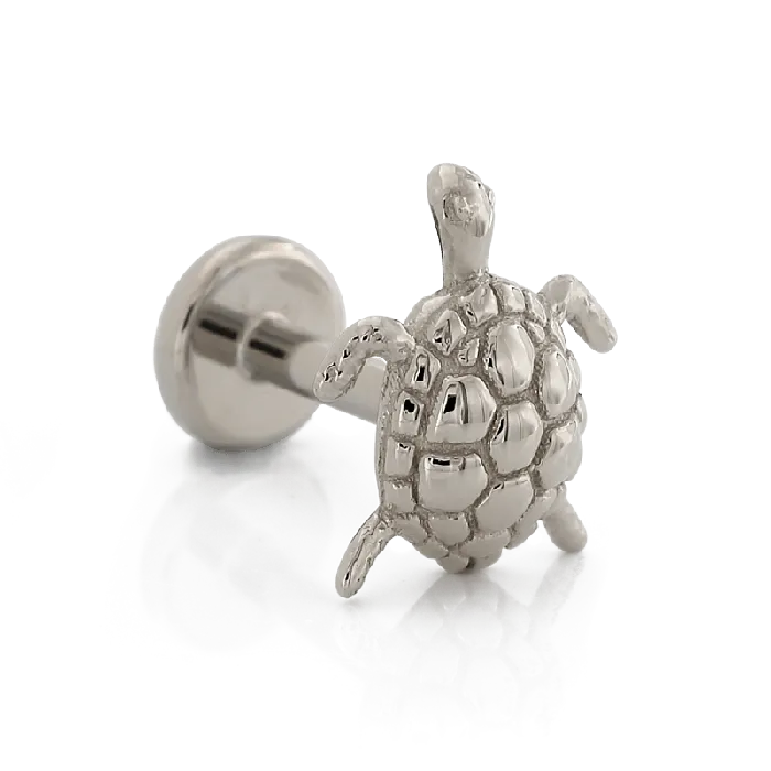 Swimming Turtle Body Vision Earrings