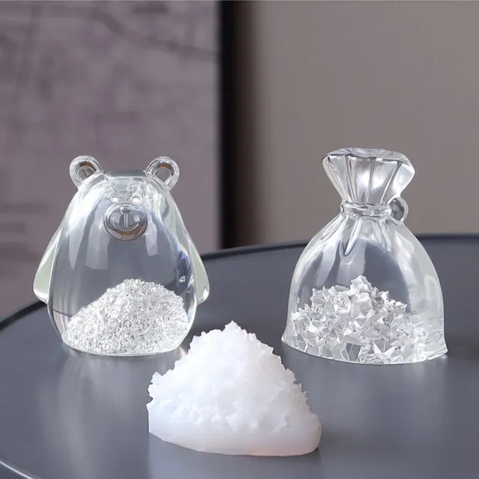 9pcs Resin Filling Decoration Crystal Cluster for Silicone Resin Mold IntoResin Charm Necklaces