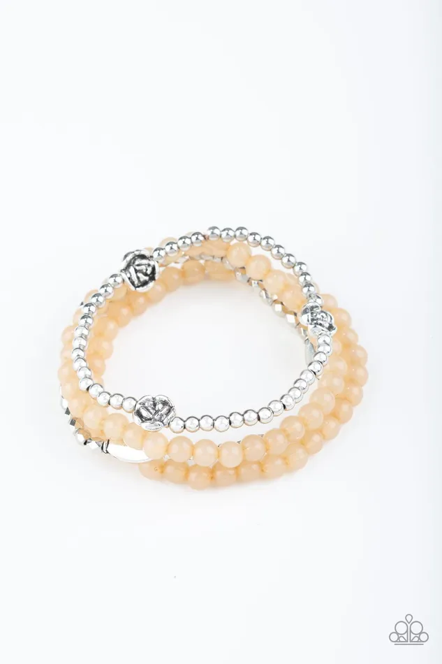 Bracelets Paparazzi Bracelet Blooming Buttercups Brown Paparazzi Jewelry