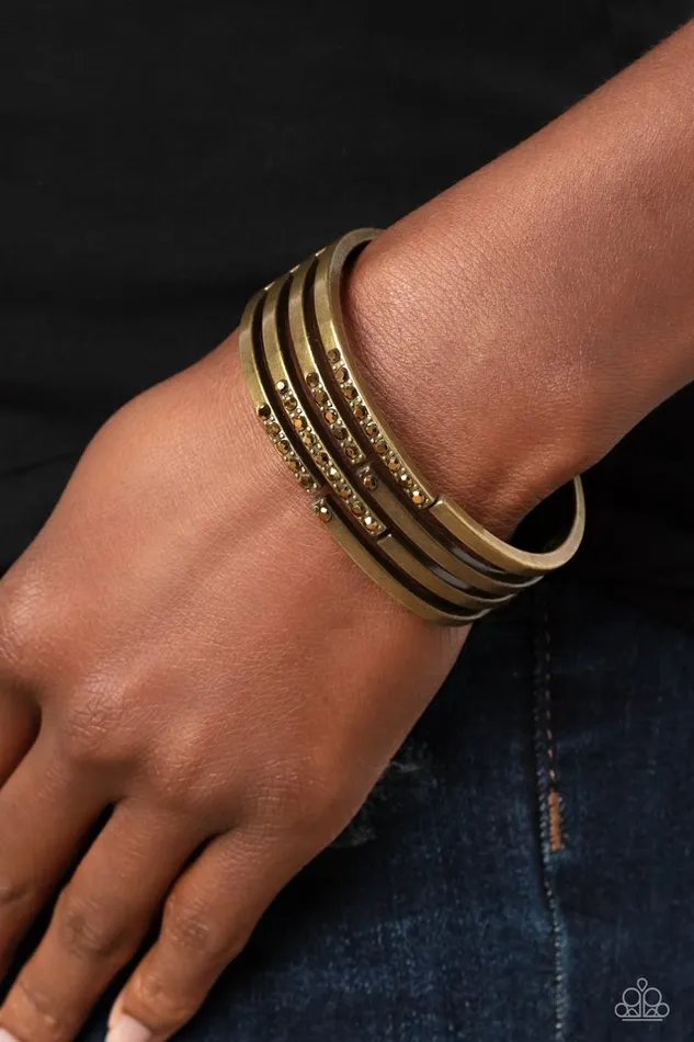 Bracelets Paparazzi Bracelet Labyrinth Lure Brass Paparazzi Jewelry