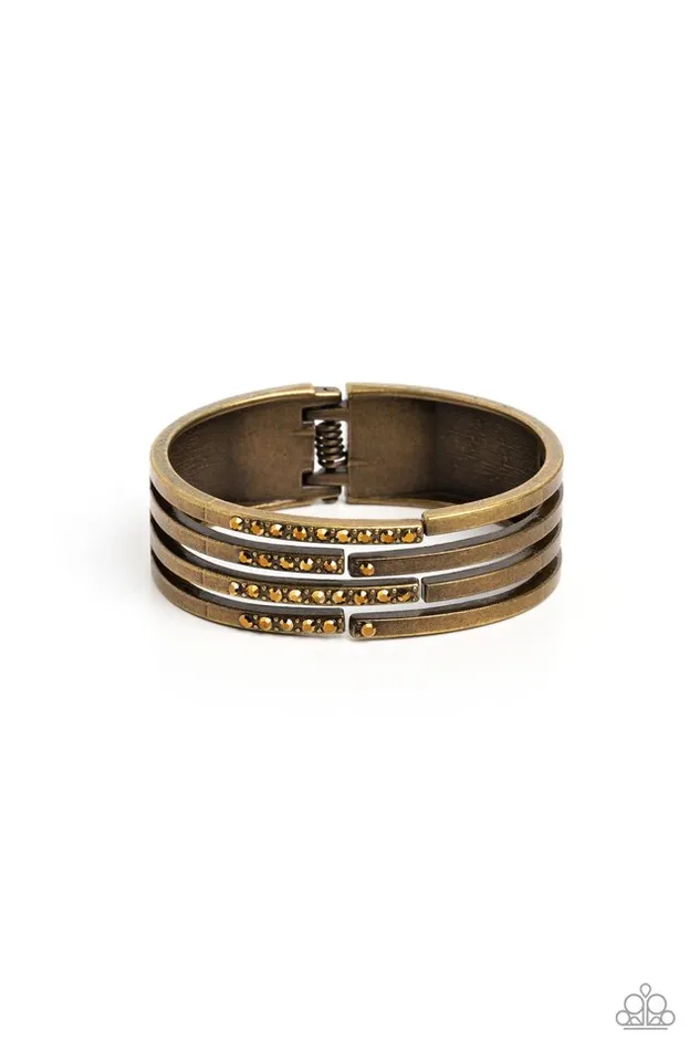 Bracelets Paparazzi Bracelet Labyrinth Lure Brass Paparazzi Jewelry