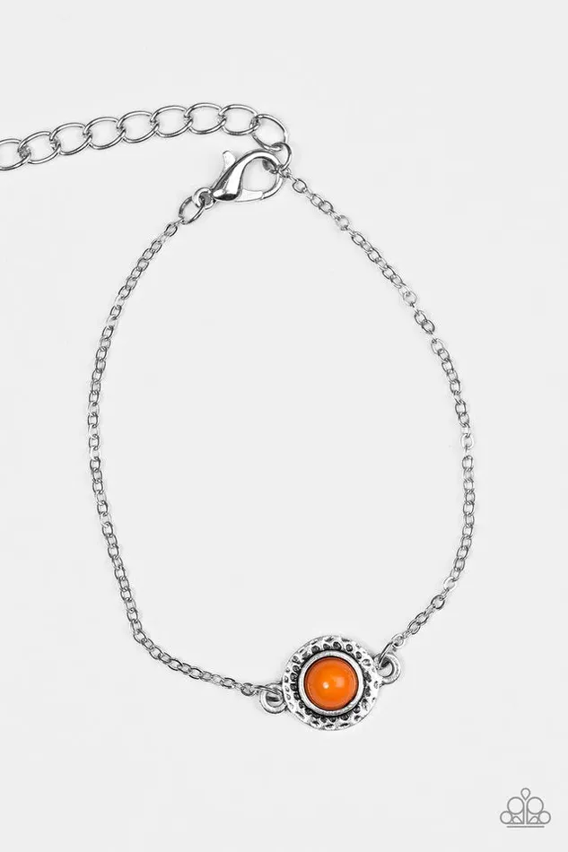 Bracelets Paparazzi Jewelry Paparazzi Bracelet Autumn Adventure Orange