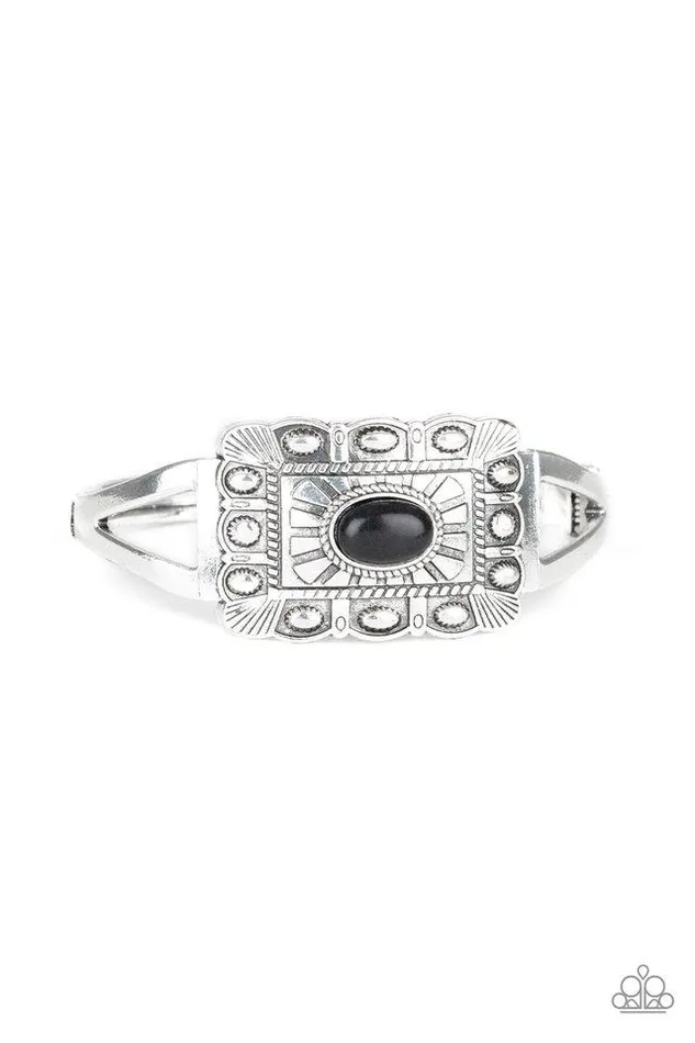 Bracelets Paparazzi Jewelry Paparazzi Bracelet BIG House On The Prairie Black
