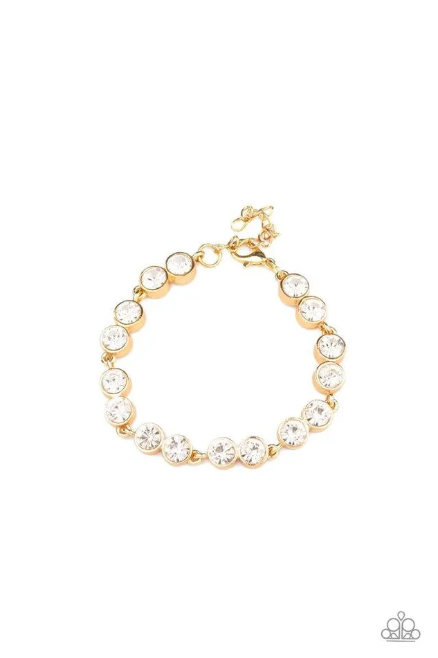 Bracelets Paparazzi Jewelry Paparazzi Bracelet By All Means Gold