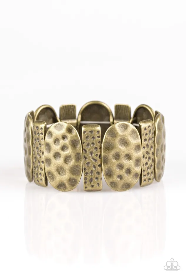 Bracelets Paparazzi Jewelry Paparazzi Bracelet Cave Cache Brass