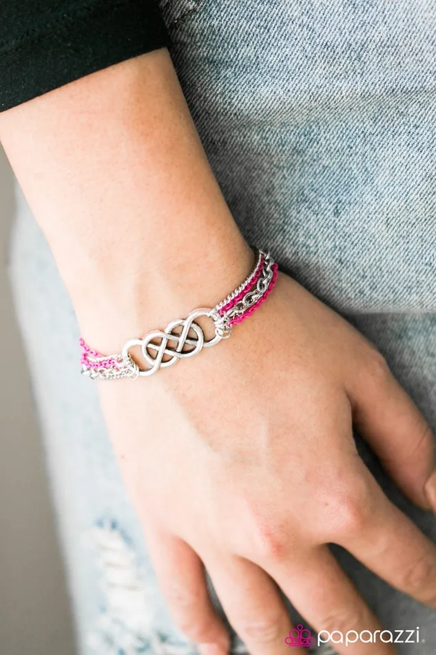 Bracelets Paparazzi Jewelry Paparazzi Bracelet Colorful Collaboration Pink