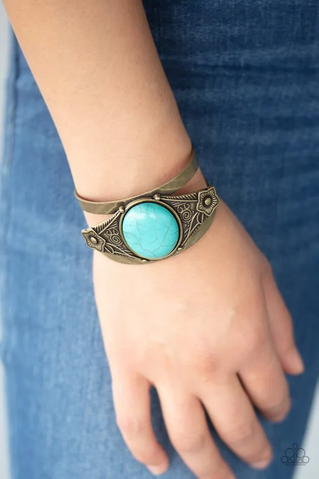 Bracelets Paparazzi Jewelry Paparazzi Bracelet Desert Nature Brass