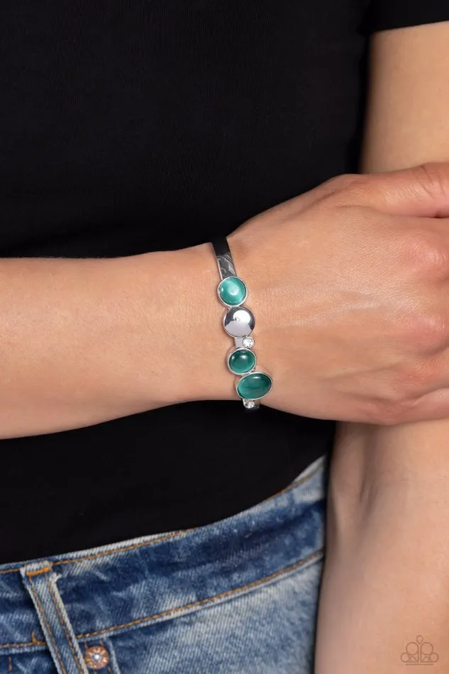 Bracelets Paparazzi Jewelry Paparazzi Bracelet Elegant Escapade Green