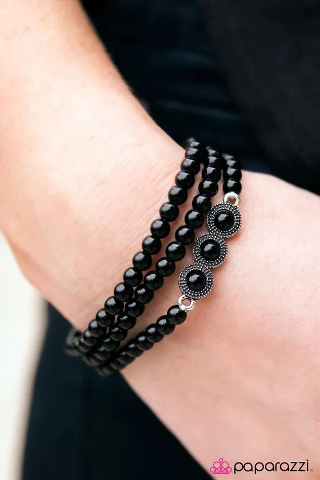 Bracelets Paparazzi Jewelry Paparazzi Bracelet Happy Trails Black