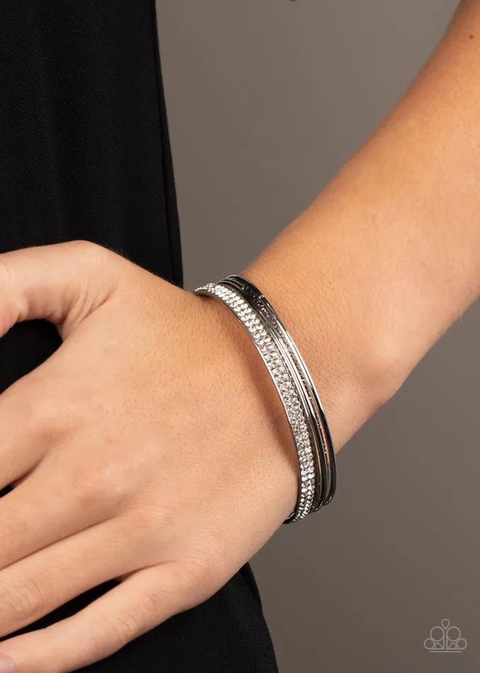 Bracelets Paparazzi Jewelry Paparazzi Bracelet Heap It On White