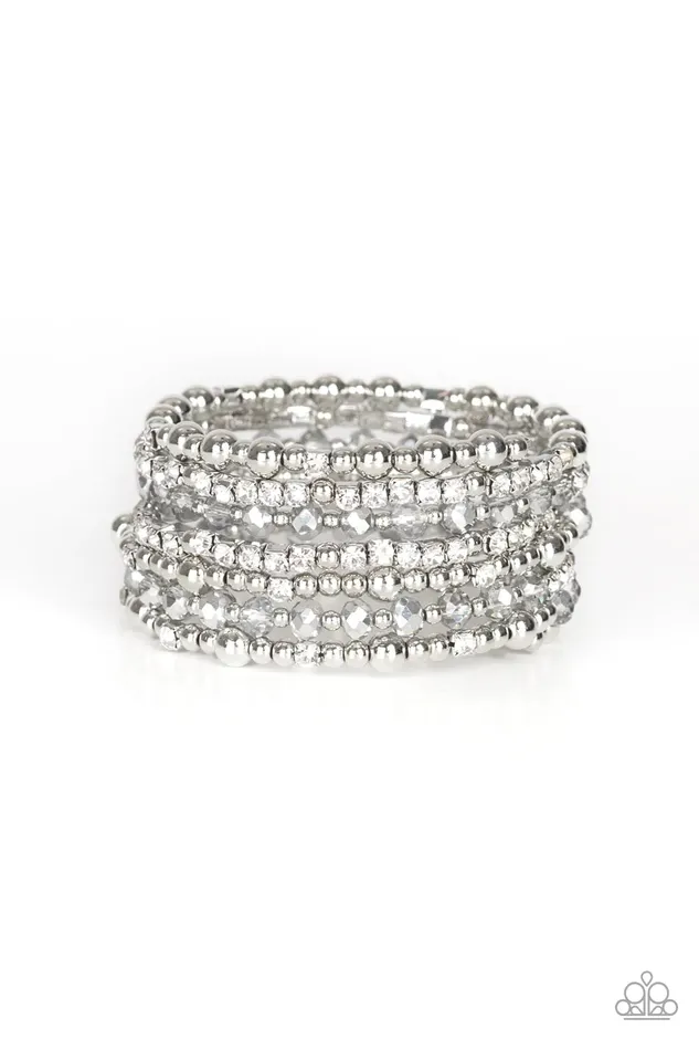 Bracelets Paparazzi Jewelry Paparazzi Bracelet ICE Knowing You White