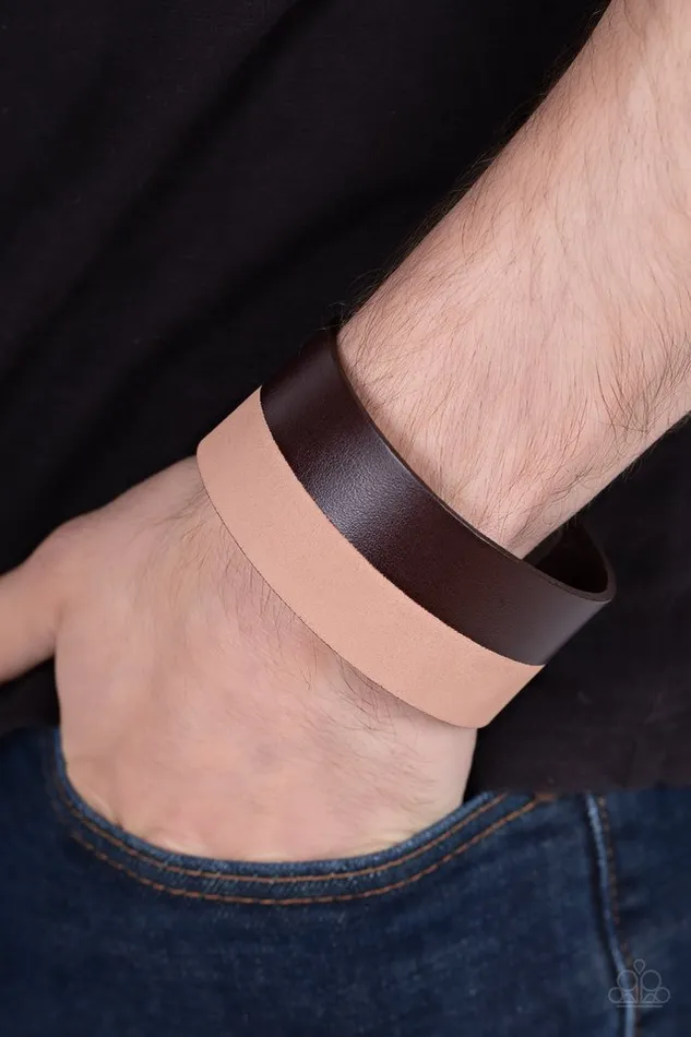 Bracelets Paparazzi Jewelry Paparazzi Bracelet MOUNTAIN MAN to MOUNTAIN MAN Brown