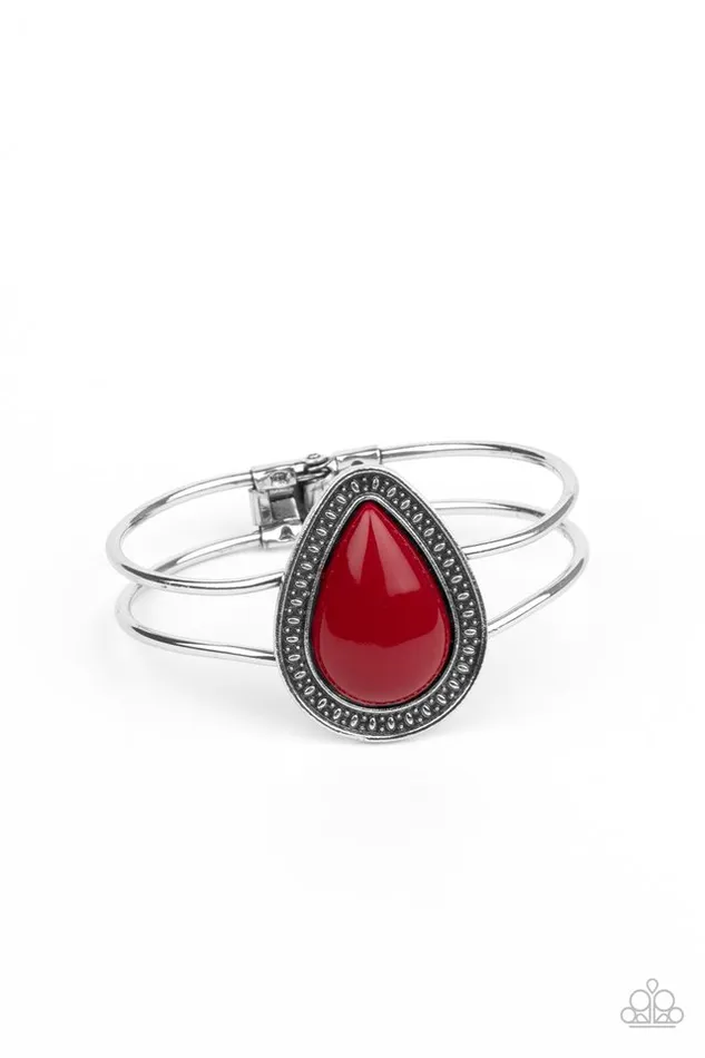 Bracelets Paparazzi Jewelry Paparazzi Bracelet Over The Top Pop Red Bracelets Paparazzi Jewelry Paparazzi Bracelet Over The Top Pop Red