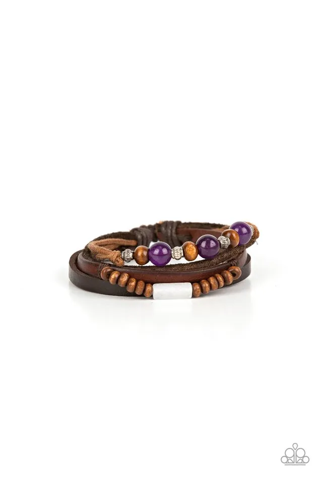Bracelets Paparazzi Jewelry Paparazzi Bracelet Public InQUARRY Purple Bracelets Paparazzi Jewelry Paparazzi Bracelet Public InQUARRY Purple