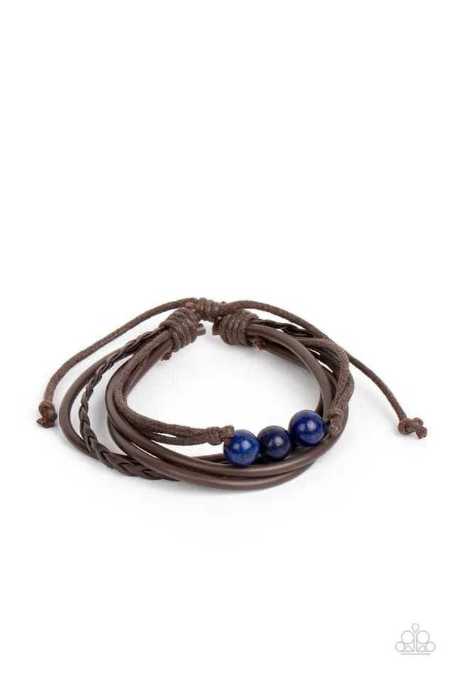 Bracelets Paparazzi Jewelry Paparazzi Bracelet Rest Easy Blue Bracelets Paparazzi Jewelry Paparazzi Bracelet Rest Easy Blue
