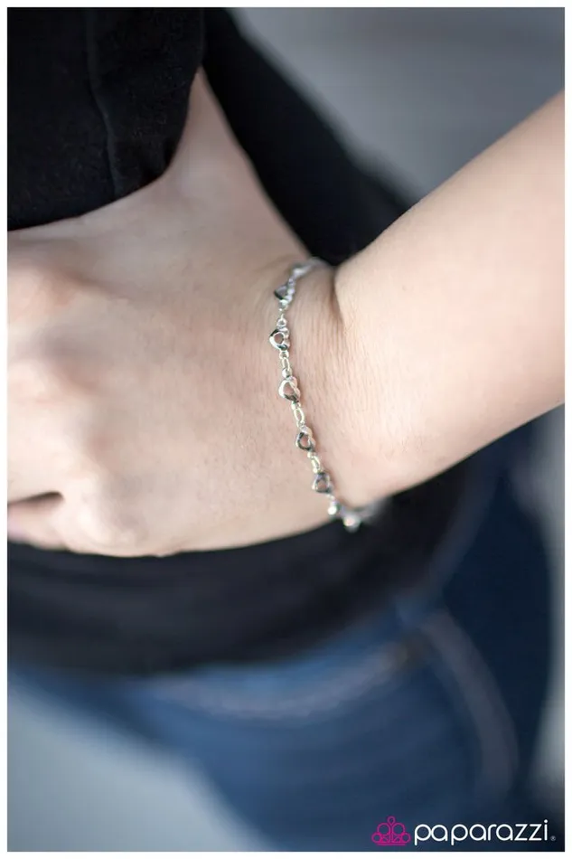 Bracelets Paparazzi Jewelry Paparazzi Bracelet Sweet Romance Silver