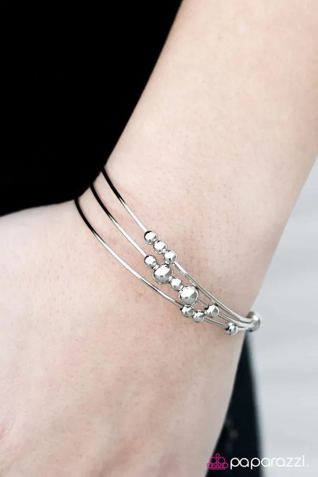 Bracelets Paparazzi Jewelry Paparazzi Bracelet Zero Gravity Silver