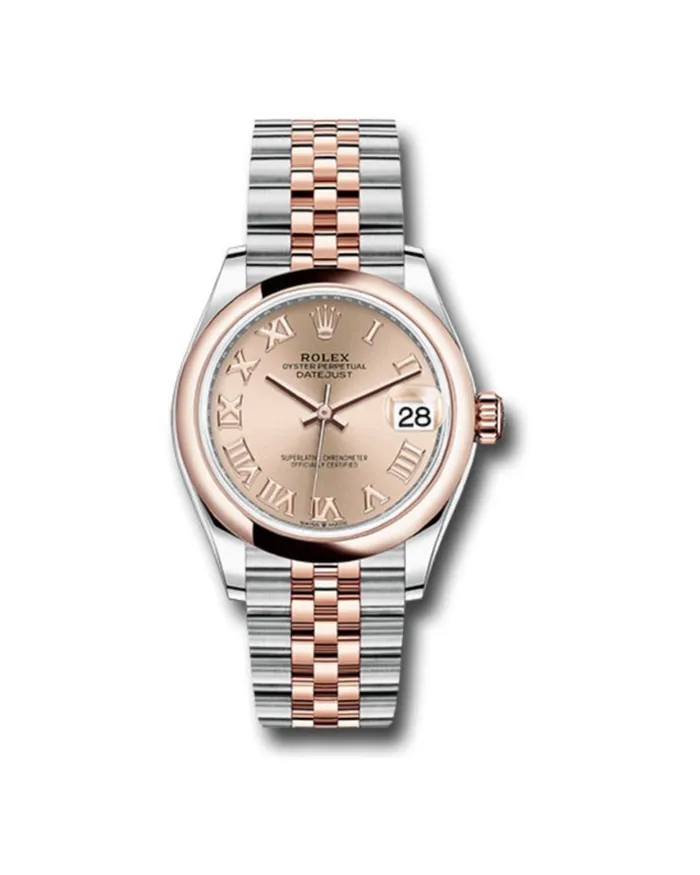 Bracelets Rolex Datejust 31mm Ref 278241 rorj Rose Roman Dial Two Tone Stainless Steel 18K Rose Gold Jubilee Bracelet Womens Watch Rolex Bracelets Rolex Datejust 31mm Ref 278241 rorj Rose Roman Dial Two Tone Stainless Steel 18K Rose Gold Jubilee Bracelet Womens Watch Rolex