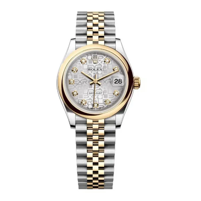 Bracelets Rolex Rolex Datejust 31mm Ref 178243 sjdj Silver Jubilee Dial Two Tone Stainless Steel 18K Yellow Gold Jubilee Bracelet Womens Watch Bracelets Rolex Rolex Datejust 31mm Ref 178243 sjdj Silver Jubilee Dial Two Tone Stainless Steel 18K Yellow Gold Jubilee Bracelet Womens Watch