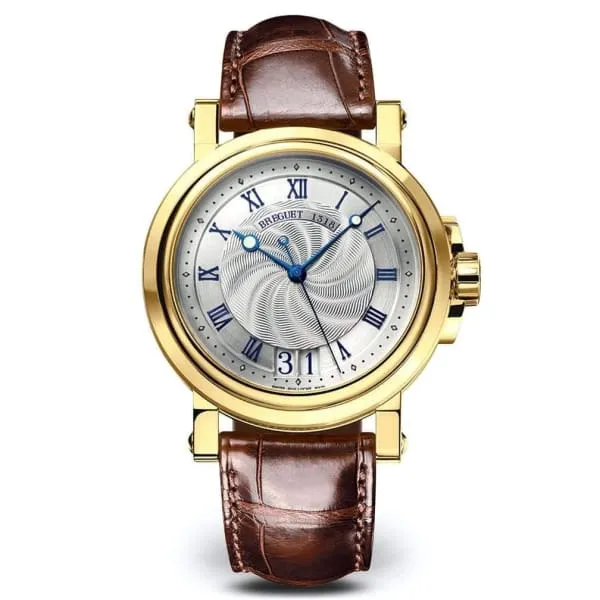 Breguet Breguet Marine Silver Dial Leather Mens Watch 5817BA129V8 Watches Breguet Breguet Marine Silver Dial Leather Mens Watch 5817BA129V8 Watches