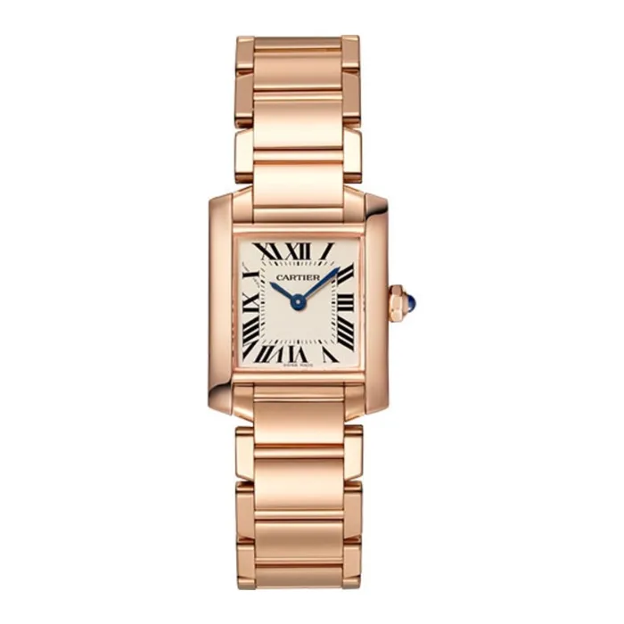 Cartier Tank Francaise 257mm Womens watch Ref WGTA0029 Silver Roman Dial 18K Rose Gold Bracelet Cartier Bracelets Cartier Tank Francaise 257mm Womens watch Ref WGTA0029 Silver Roman Dial 18K Rose Gold Bracelet Cartier Bracelets