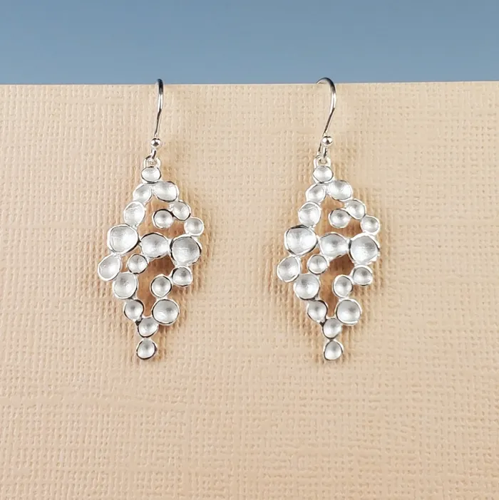 Champagne Marquise Earrings in Silver Sarah Richardson Jewelry Earrings