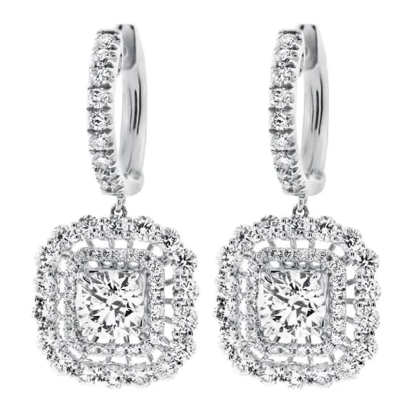 Earrings 18kt Royal Collection Earrings With 375ct Total Diamonds E20800 Diamond Source NYC
