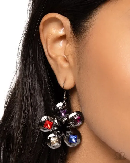 Earrings Paparazzi Earring Circus Conservatory Black Paparazzi Jewelry