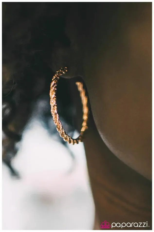 Earrings Paparazzi Earring Tightrope Walker Gold Paparazzi Jewelry