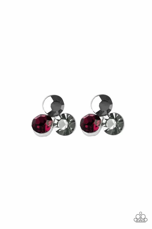 Earrings Paparazzi Jewelry Paparazzi Earring Everything Must GLOW Purple Post