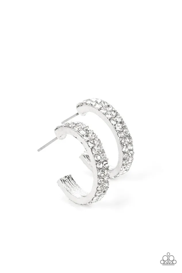 Earrings Paparazzi Jewelry Paparazzi Earring Positively Petite White Earrings Paparazzi Jewelry Paparazzi Earring Positively Petite White