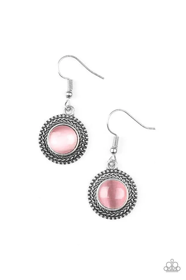 Earrings Paparazzi Jewelry Paparazzi Earring Time To GLOW Up Pink