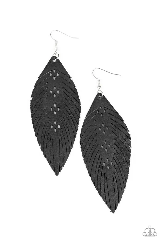 Earrings Paparazzi Jewelry Paparazzi Earring Wherever The Wind Takes Me Black Earrings Paparazzi Jewelry Paparazzi Earring Wherever The Wind Takes Me Black