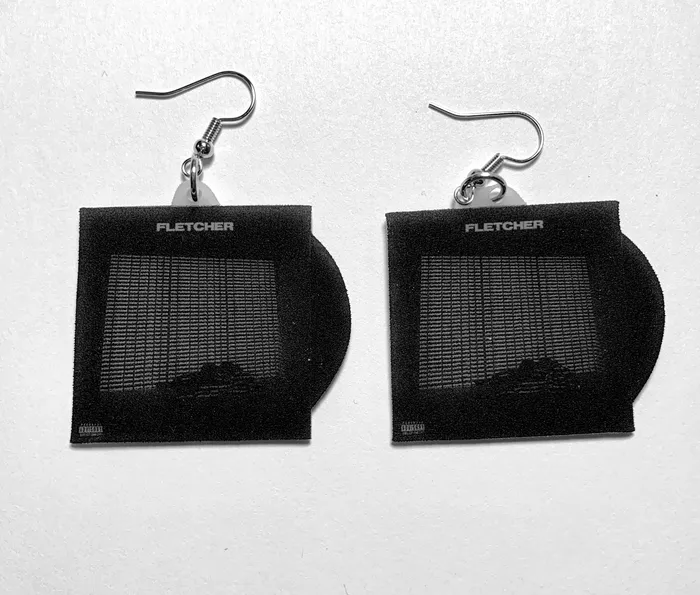 Fletcher You Ruined New York City For Me Vinyl Album Handmade Earrings Sam Makes Things Earrings Fletcher You Ruined New York City For Me Vinyl Album Handmade Earrings Sam Makes Things Earrings