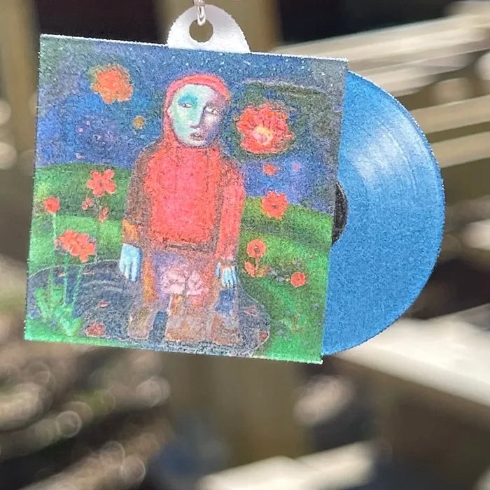 Girl in Red If I Could Make it Go Quiet Vinyl Album Handmade Earrings Sam Makes Things Earrings