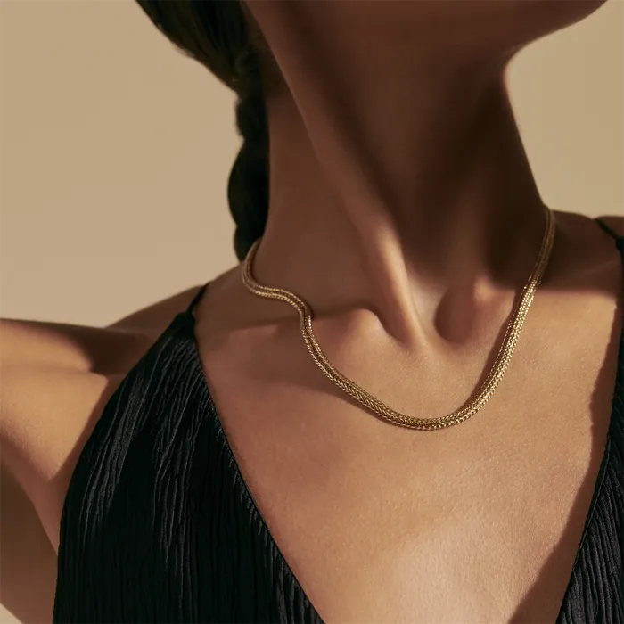 John Hardy Kami Classic Chain 14K Gold 45mm Chain Necklace John Hardy Necklaces John Hardy Kami Classic Chain 14K Gold 45mm Chain Necklace John Hardy Necklaces