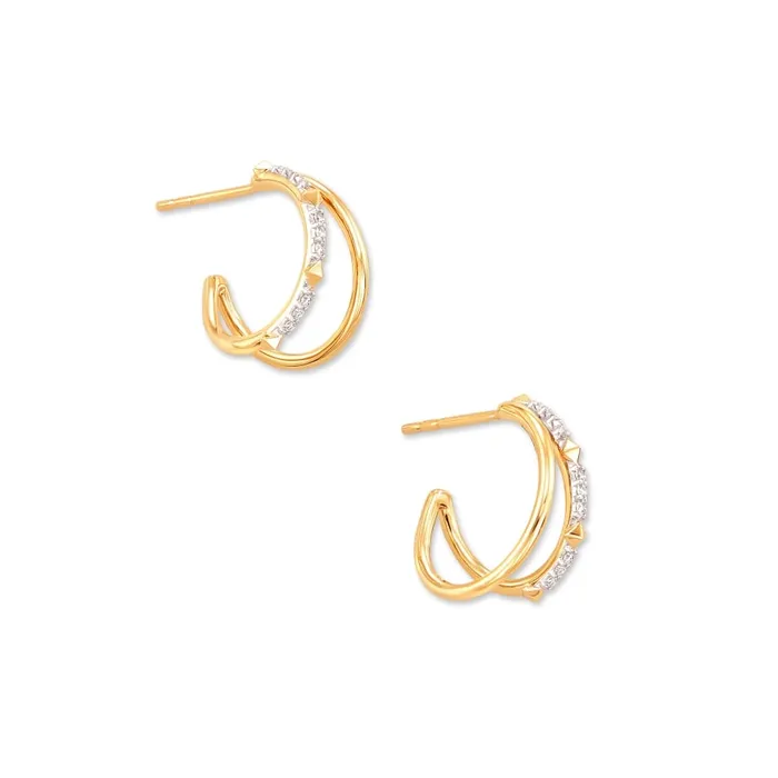 Kendra Scott Astrid Split Hoop Earrings Kendra Scott Earrings